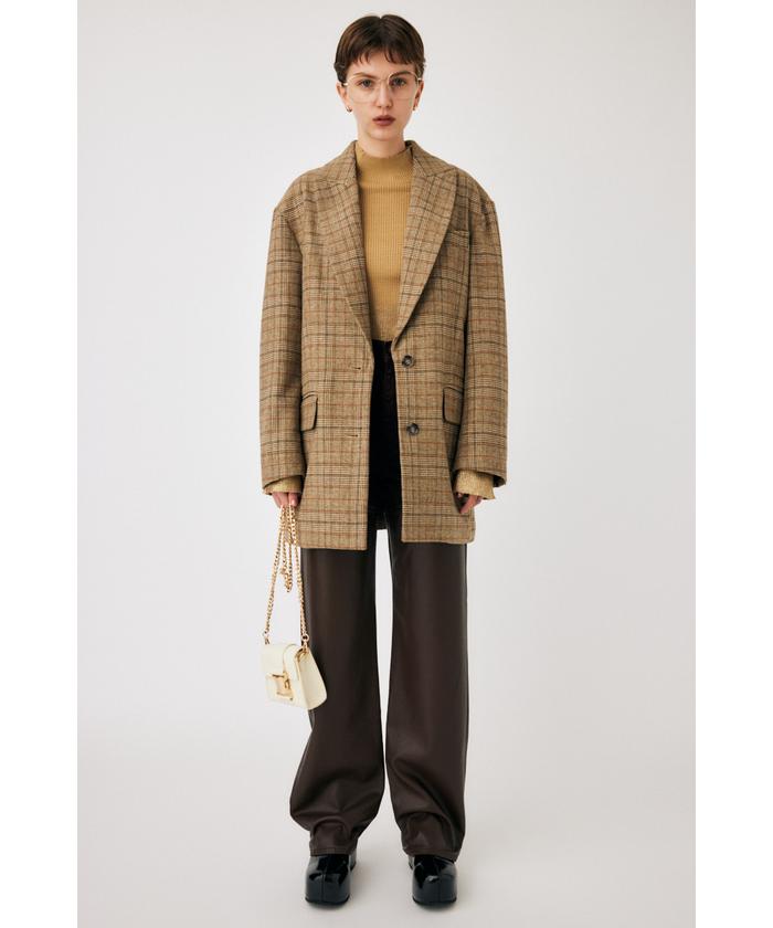 セール 50%OFF】F/LEATHER COMBI STRAIGHT(505631057