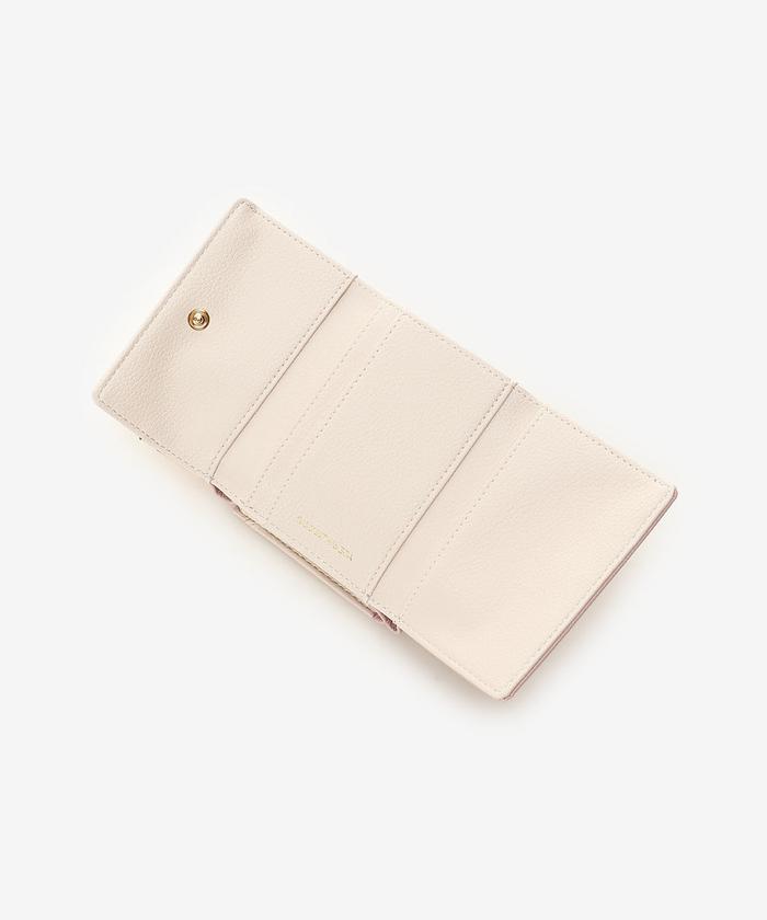 【SAMANTHAVEGA】バイカラーアクセントリボン折財布 サマンサベガ SAMANTHAVEGA フロントリボンベルト折財布 (マルチ