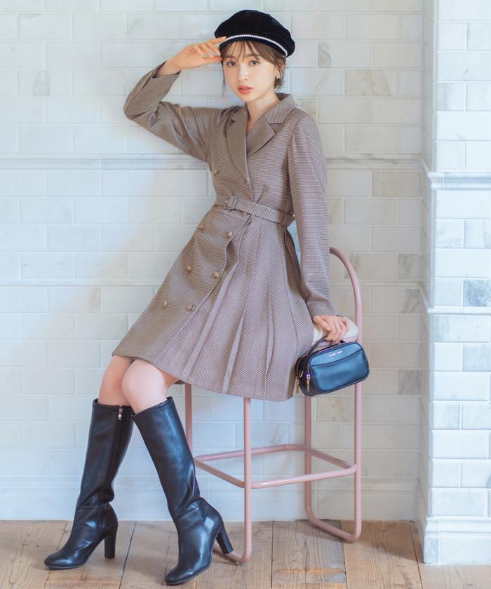 セール 50%OFF】トレンチ風ミニワンピース(505631157) | ウィル セール 50%OFF】トレンチ風ミニワンピース(505631157) | ウィル