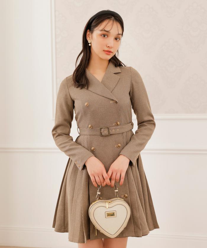セール 50%OFF】トレンチ風ミニワンピース(505631157) | ウィル セール 50%OFF】トレンチ風ミニワンピース(505631157) | ウィル
