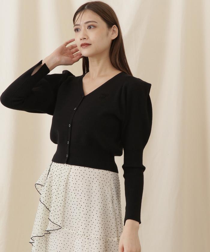 セール 50%OFF】シンボルエンボスカーディガン(505631206