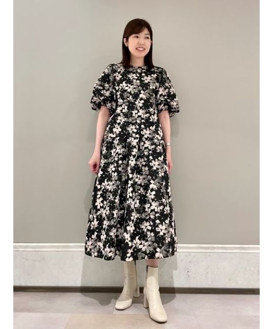 maglie le cassetto ふくれジャガードブラウス Maglie le cassetto]ふくれジャガードブラウス | KOBUNSHA