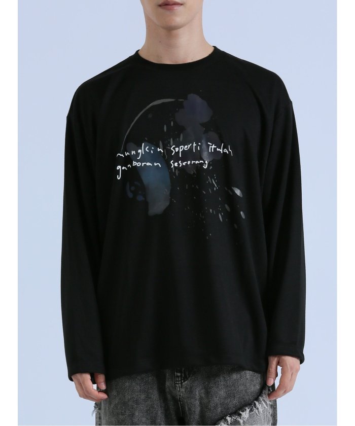 AMIRI♦グラフィックが冴える♪ クルーネックTシャツ AMIRI☆グラフィック ロゴ クルーネック Tシャツ♪【送料込