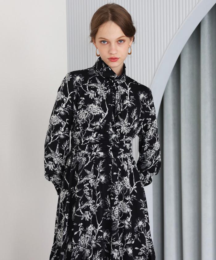 セール】ボタニカル柄ワンピース(505631560) | AND COUTURE(AND