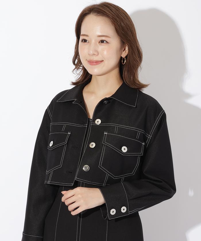 セール 50%OFF】ストレッチジャケット＋ワンピースセットアップ