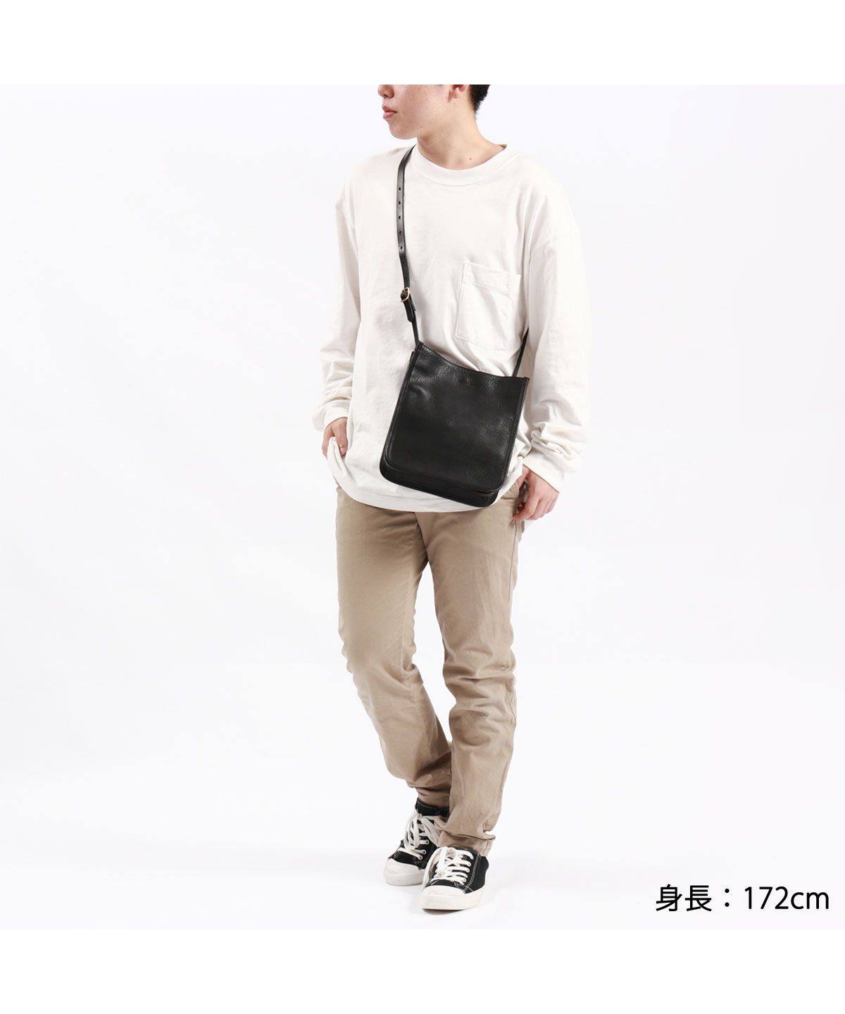 SLOW bono square shoulder bag M ショルダーバッグ BONO square shoulder bag | SLOW - スロウ 公式サイト | 革製の