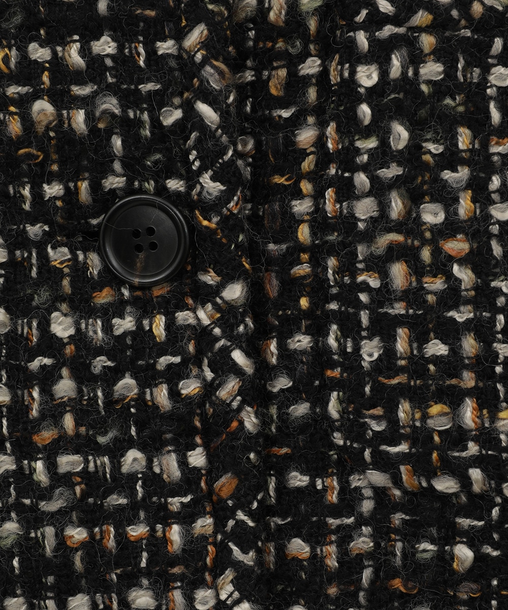 セール 40%OFF】MIX TWEED PUFF SLEEVE JACKET(505602687
