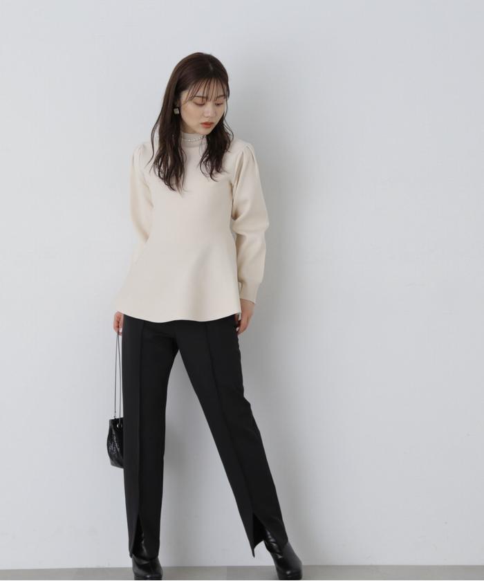 【​限​定​販​売​】 セール】フロントスリットパンツ(505633280) | プロポーション スーツ・フォーマル・ドレス