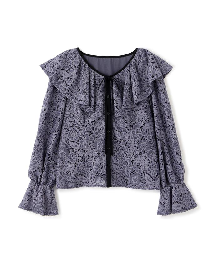 【未開封】プロポーションボディドレッシング レースフリルブラウス セール 30%OFF】レースフリルブラウス(505565067