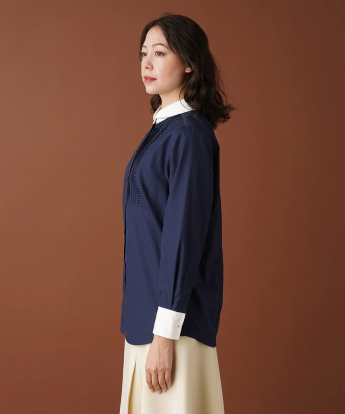 新品 Leilian Eriko Nakamura プルオーバーブラウス 13＋ 新品 Leilian Eriko Nakamura プルオーバーブラウス 13＋