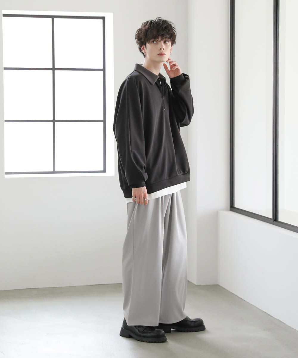 【関税込み】Han Kjobenhavn グレー バギーパンツ undefined