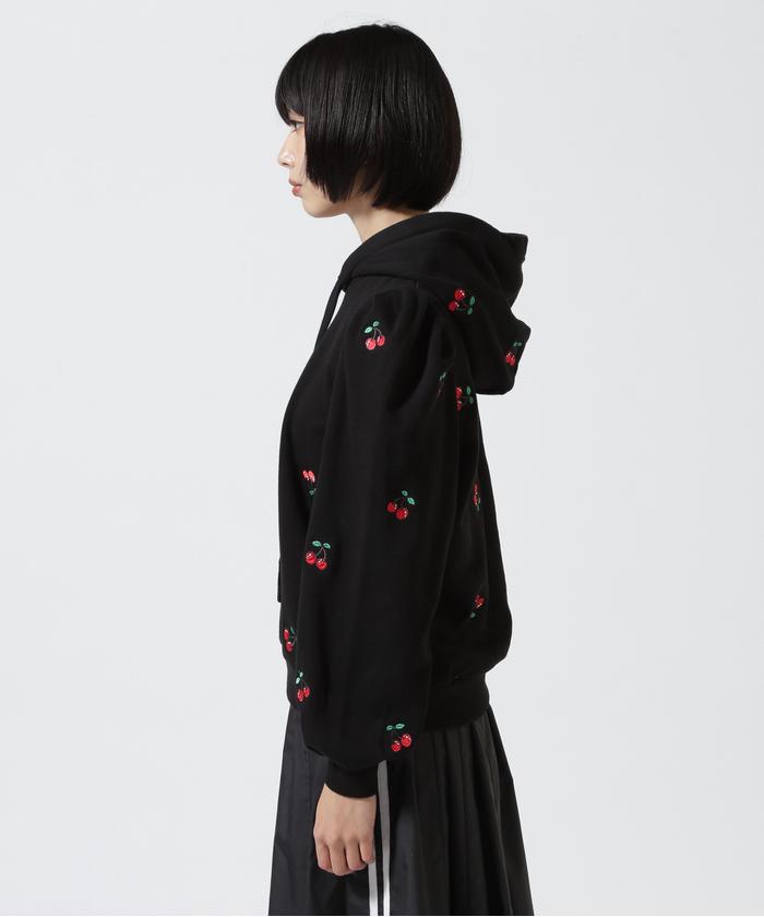 【超美品】ダブルスタンダードクロージング チェリー刺繍 パフスリ　チェリー DOUBLE STANDARD CLOTHING/ダブルスタンダードクロージング