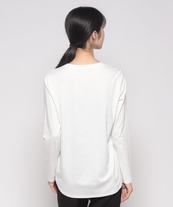 カットソー CORE JERSEY ROUND HEM LS(505348848) | セオリー(Theory 