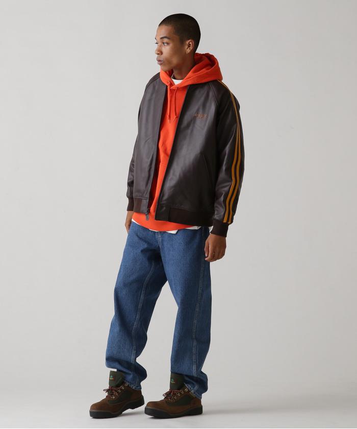 AVIREX LEATHER TRACK JACKET レザートラックジャケット セール 20%OFF】《WEB＆DEPOT限定》TRACK LEATHER JACKET