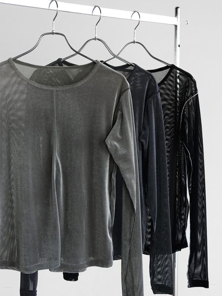 RADIATE ラディエイト メッシュカットソー新品 セール】ラディエイト RADIATE メッシュメロウカットソー