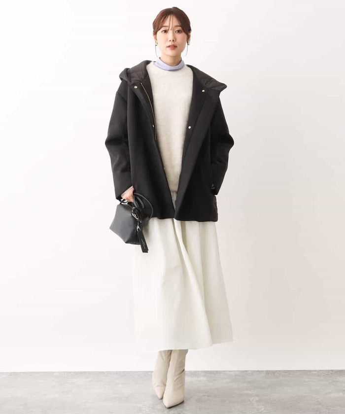 セール10%OFF】カットボンディング切替え中綿コート(505637178