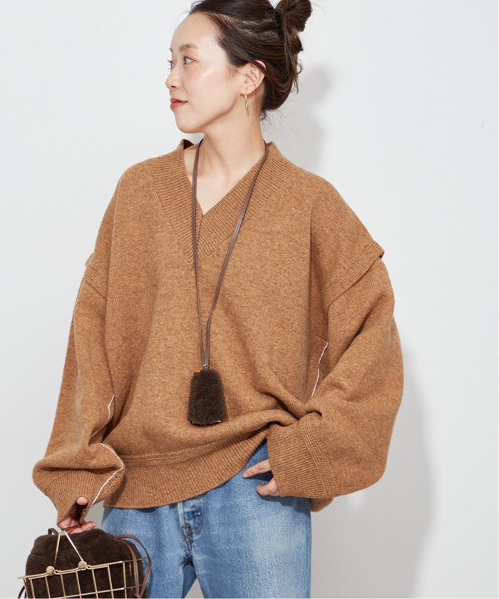 NEPLA./ネプラ】別注 DROP SHOLDER V/N プルオーバー(505637797