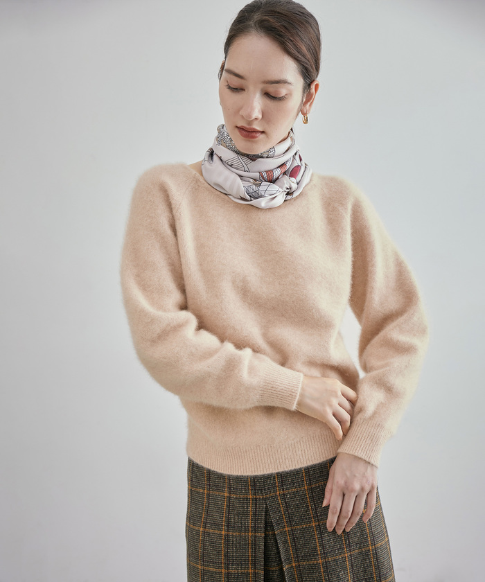 セール 20%OFF】フォックスウール Vネックプルオーバーニット