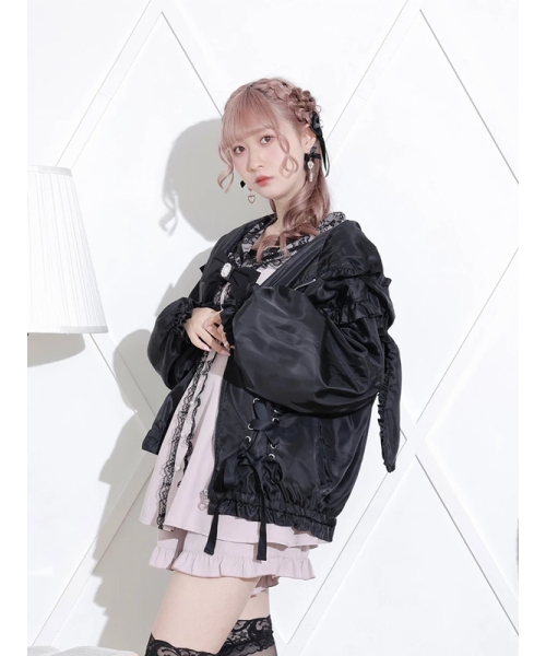 ノエミー NOEMIE うさ耳フードスピンドルブルゾン(505633830