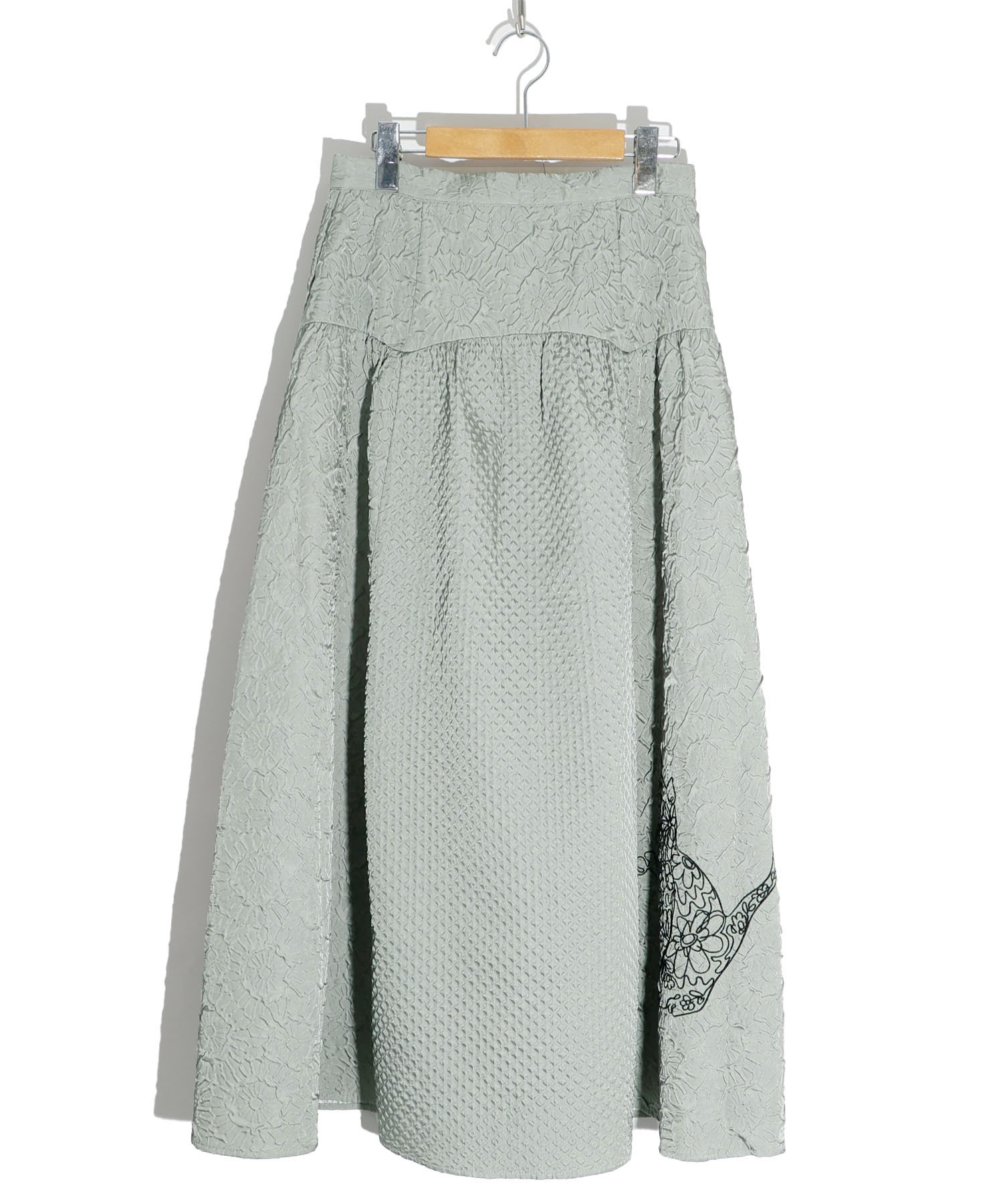 【アシュワース】Ashworth グレンチェック柄 スカート 刺繍ロゴ Sグレー Ashworth - 【アシュワース】Ashworth グレンチェック柄