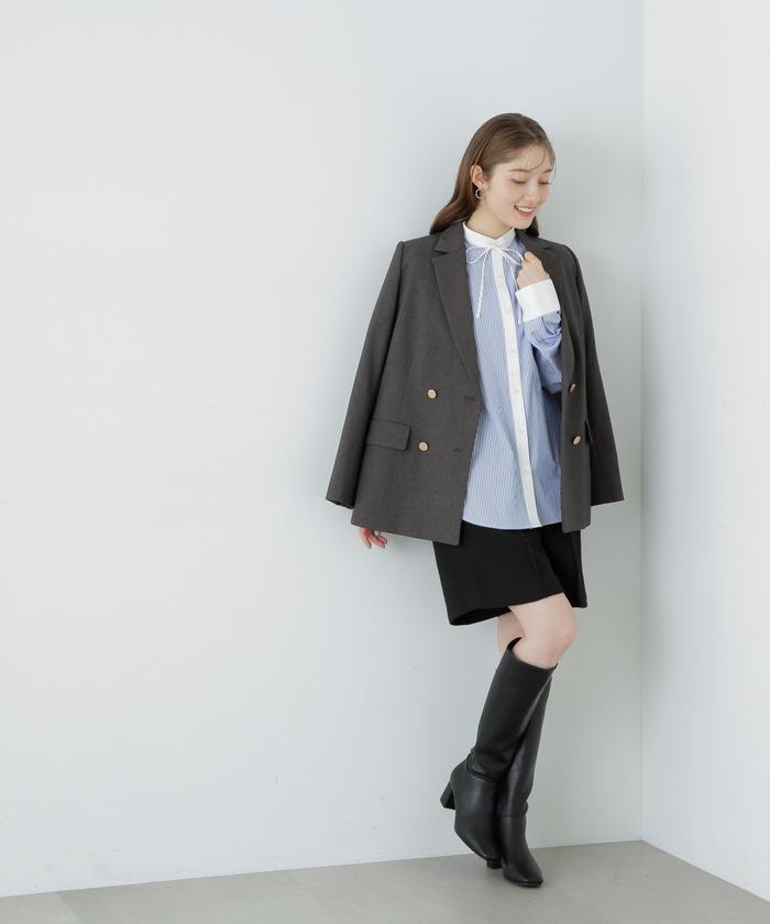 ダブルブレストテーラードジャケット《S Size Line》《WEB限定