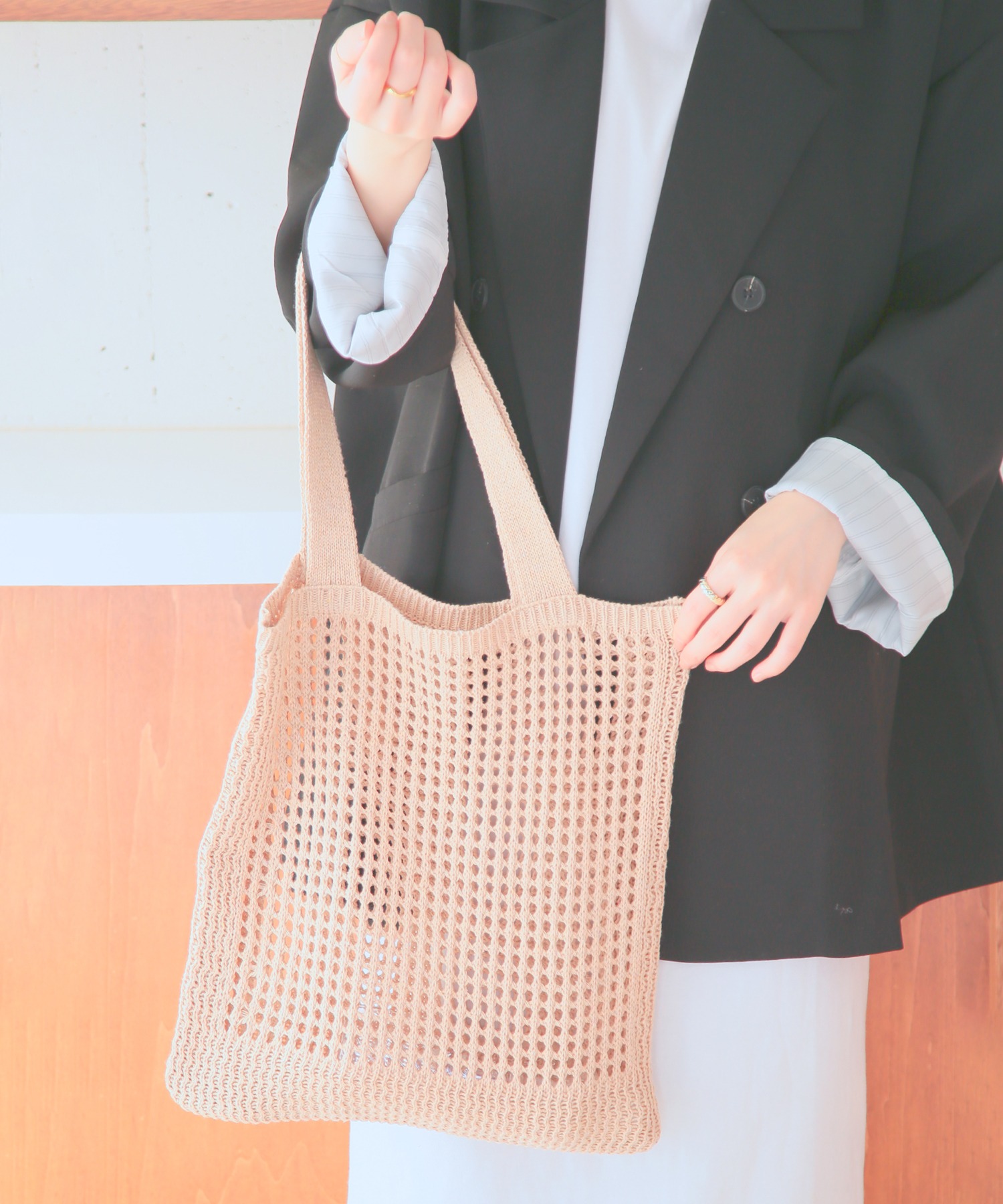 セール】MELISSA MOGU BAG + 52 BY HIKARU MATSUMURA（トート