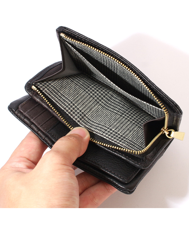 TAKEO KIKUCHI タケオキクチ ミドルウォレット 二つ折り財布 本