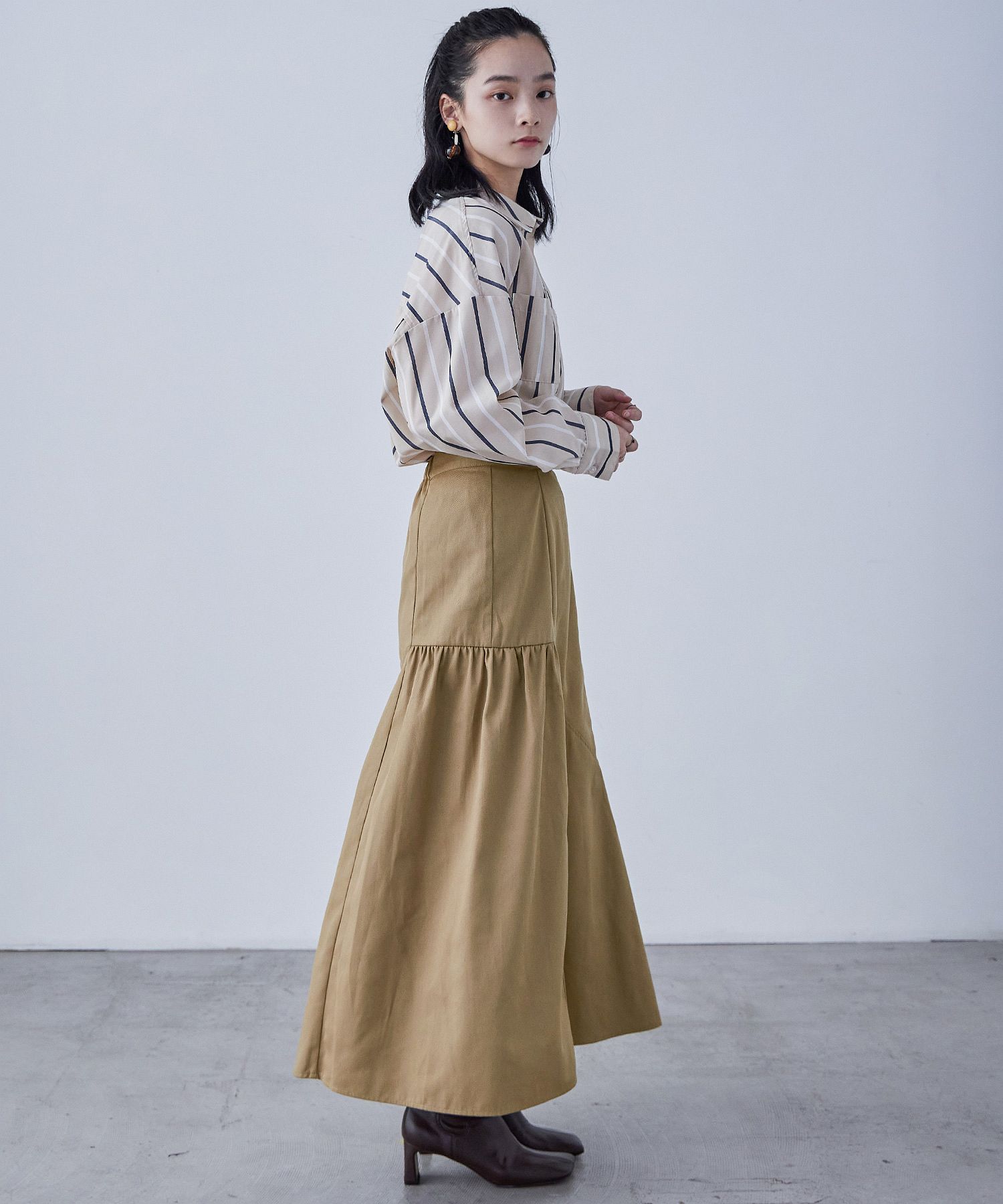 セール】Fashion Letter ファッションレター ツイル アシンメトリー