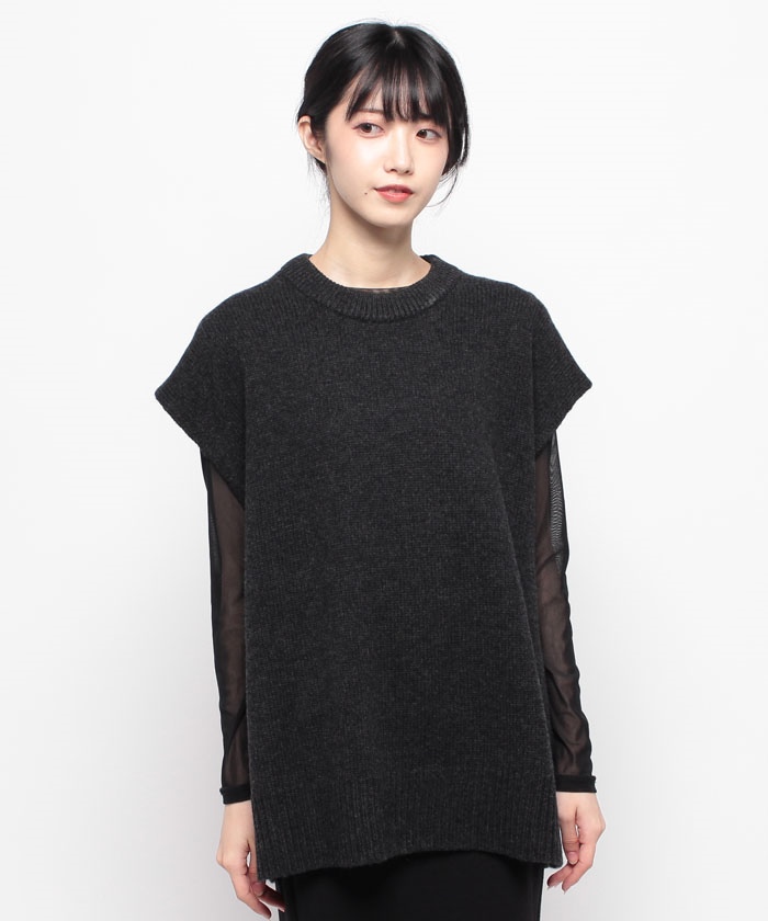 トップス LANA CASH CN OW VEST(505348850) | セオリー(Theory