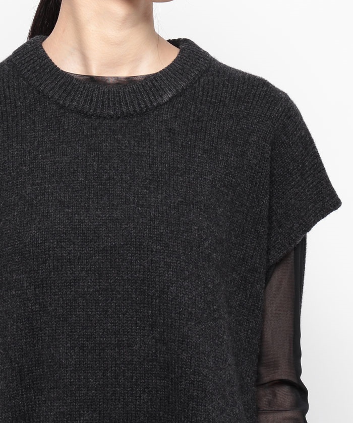 今話題のアイテムを トップス セオリー(Theory | VEST(505348850) OW CN CASH LANA ベスト+ジレ