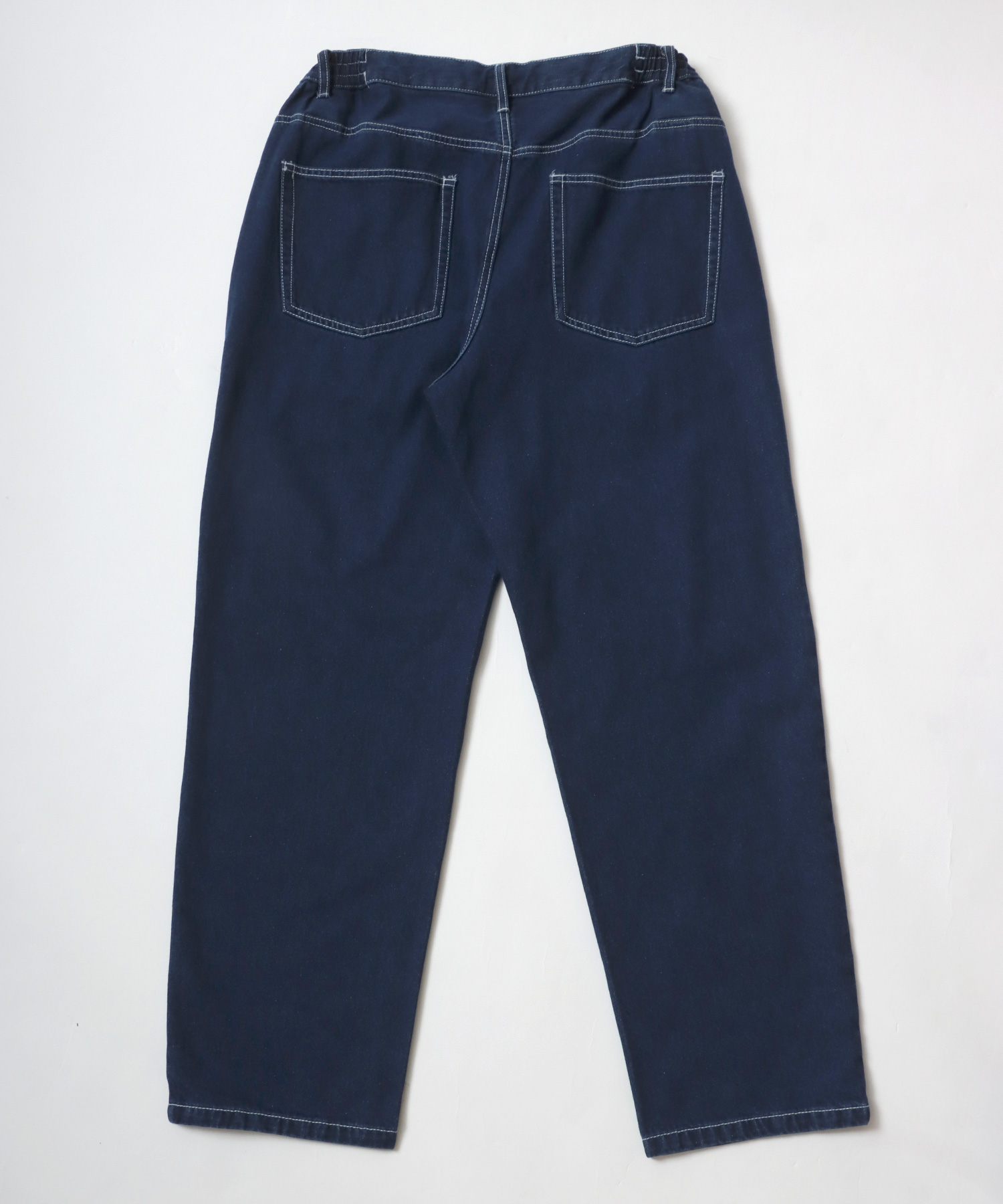 マルカワ MARUKAWA SEMI WIDE STRAIGHT デニム カラーカツラギ