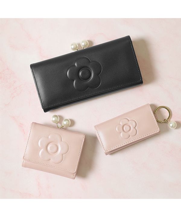 マリークワント MARY QUANT エンボスデイジーパール ミニ マリークワント MARY QUANT エンボスデイジーパール ミニ