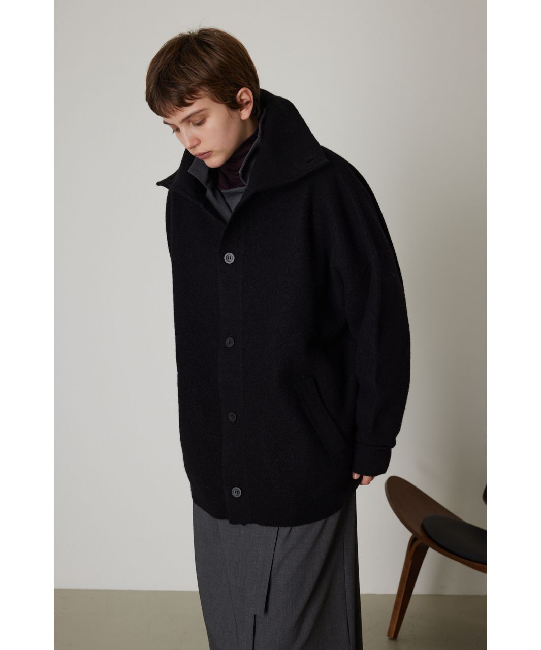 Turtleneck wide knit CD(505641642) | リムアーク(RIM.ARK) - d fashion