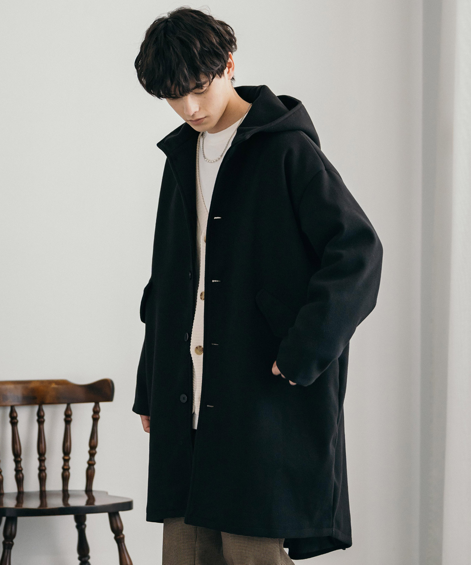 廃盤品』ロアーズオリジナル、メルトンウールモッズコート (M