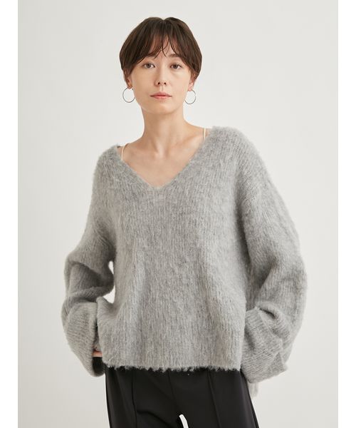 emmi atelier】シャギーニットプルオーバー(505649302) | emmi atelier