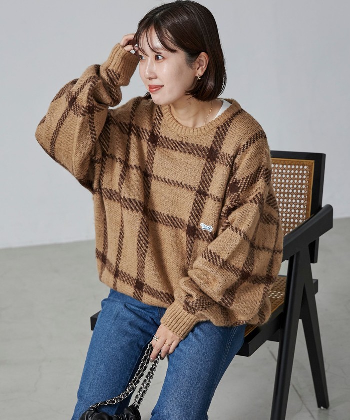 セール】PENNEYS（ぺニーズ）別注ビッグシルエットジャガード柄