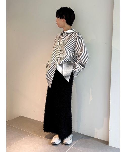 emmi atelier】カラーストライプシャツ(505648468) | emmi atelier