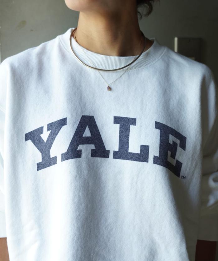 YALE別注 半袖スウェットパーカー