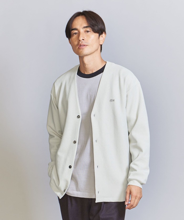 セール10%OFF】<LACOSTE for BEAUTY&YOUTH> 1トーン カーディガン