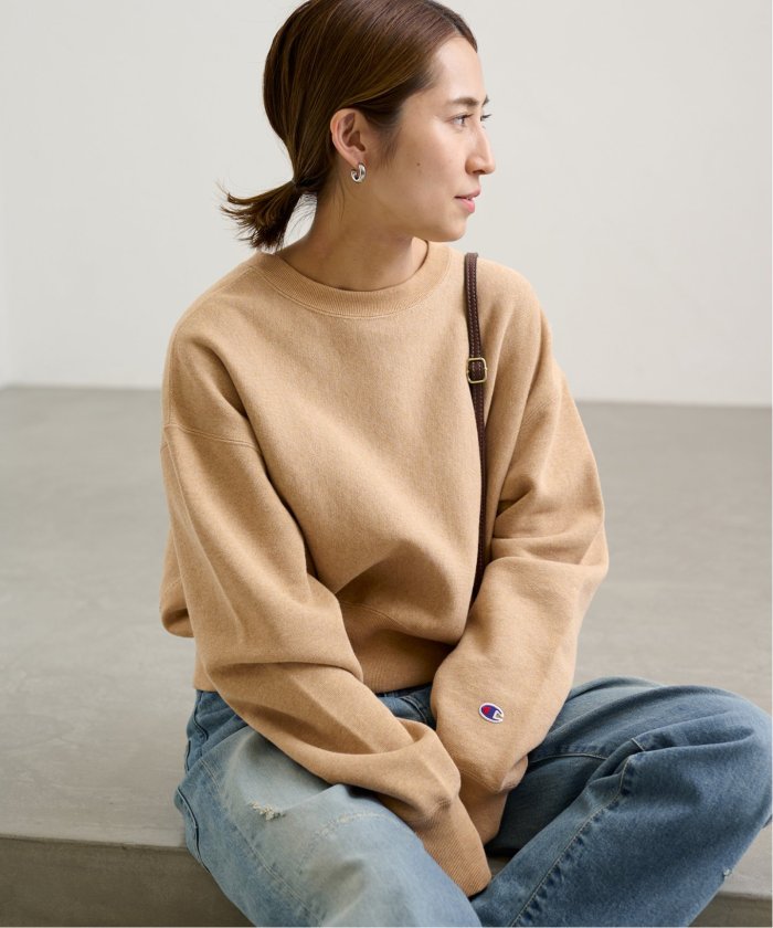 FRAMeWORK】Champion 別注 クルーネックプルオーバー
