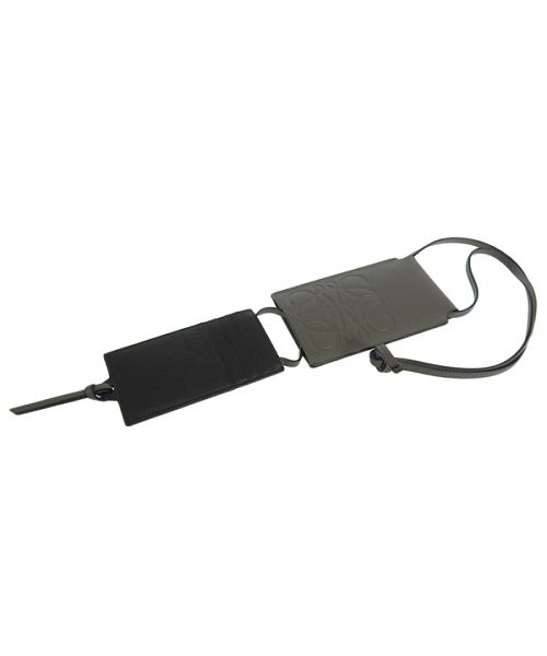 【国内発送関税込】【LOEWE】ノットレザーカードケース 入手困難☆希少なサンド】LOEWE ノットコインカードホルダー