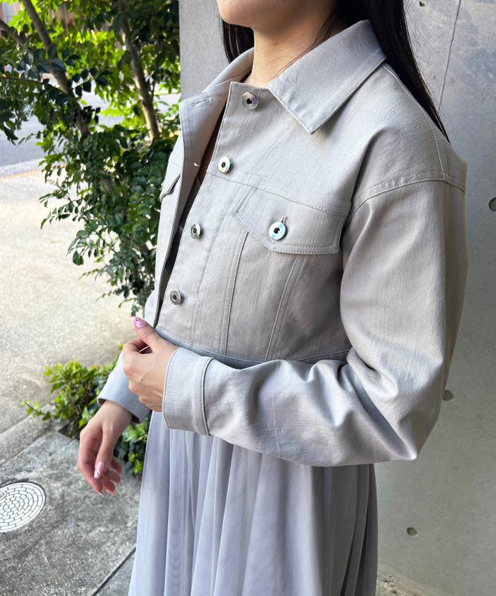 ほしい♡ココビーチ CHANEL デニムプリントワンピース org.jpg