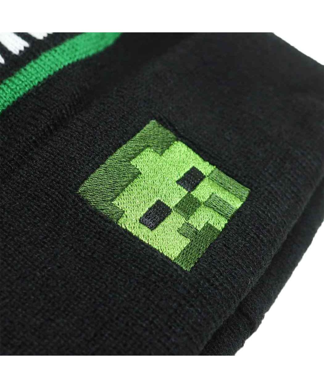 マインクラフト 帽子 KIDS ニット帽 カーキ Minecraft カイタック