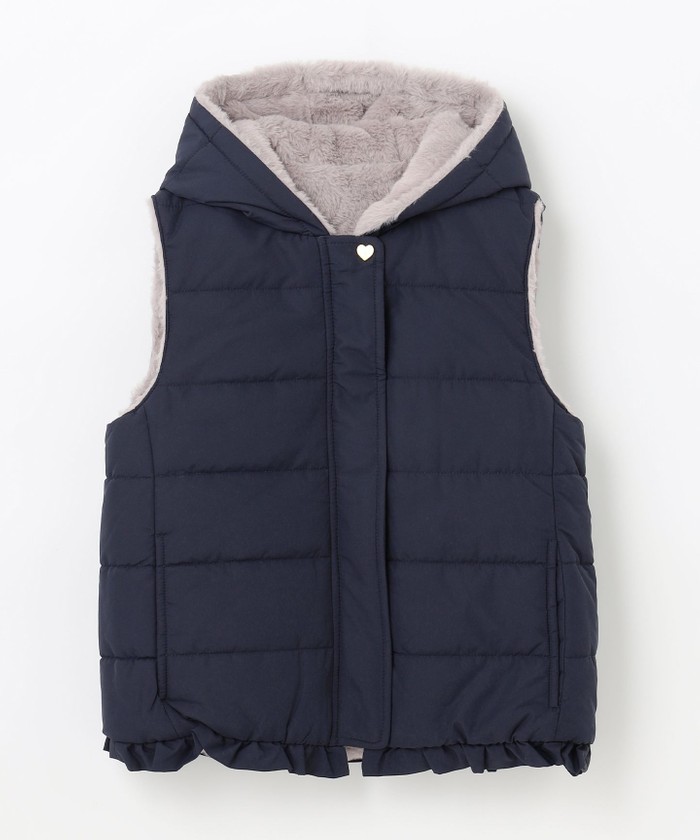 AZUL リバーシブルべスト 110（AZUL by moussy リバーシブル