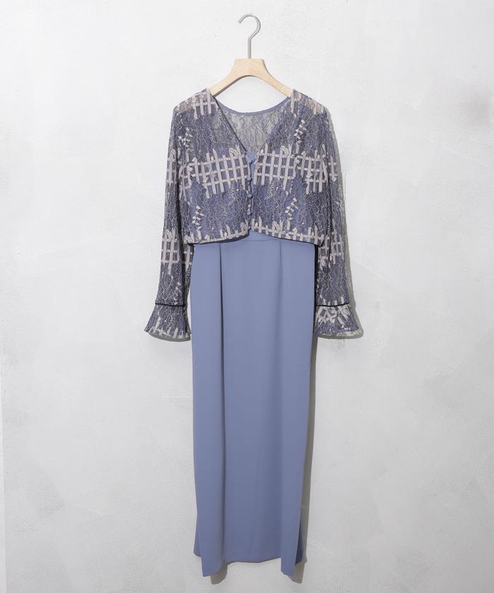 セール 60%OFF】Kaene/ラッセルレースコクーンドレス(505342938