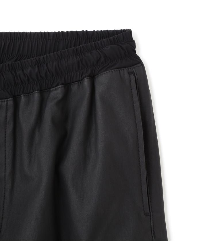 ダンケシェーン完売品Sサイズジッパーポケット付き黒パンツ DankeSchon/ダンケシェーン/COATING ZIP POCKET PANTS