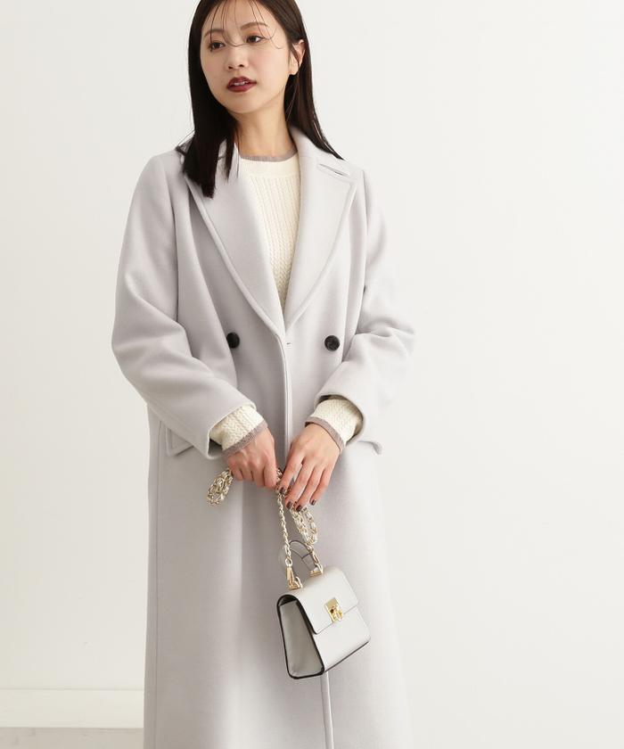 セール】HAMILTON ラムズチェスターコート《S Size Line セール】HAMILTON ラムズチェスターコート《S Size Line