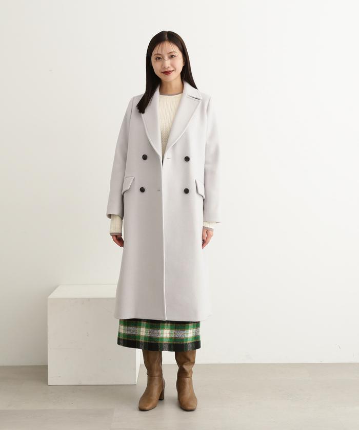 セール】HAMILTON ラムズチェスターコート《S Size Line セール】HAMILTON ラムズチェスターコート《S Size Line
