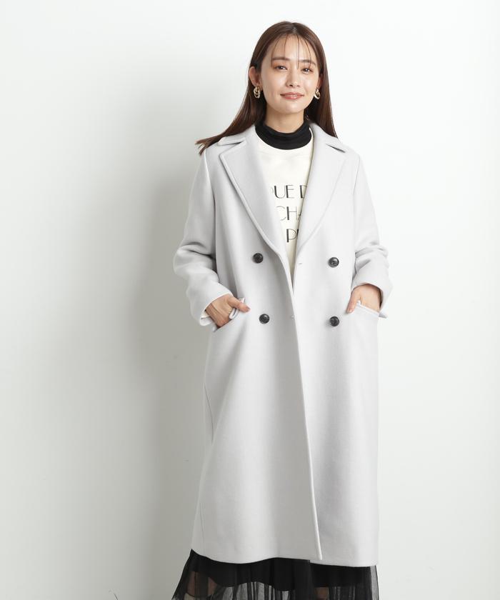 セール】HAMILTON ラムズチェスターコート《S Size Line セール】HAMILTON ラムズチェスターコート《S Size Line