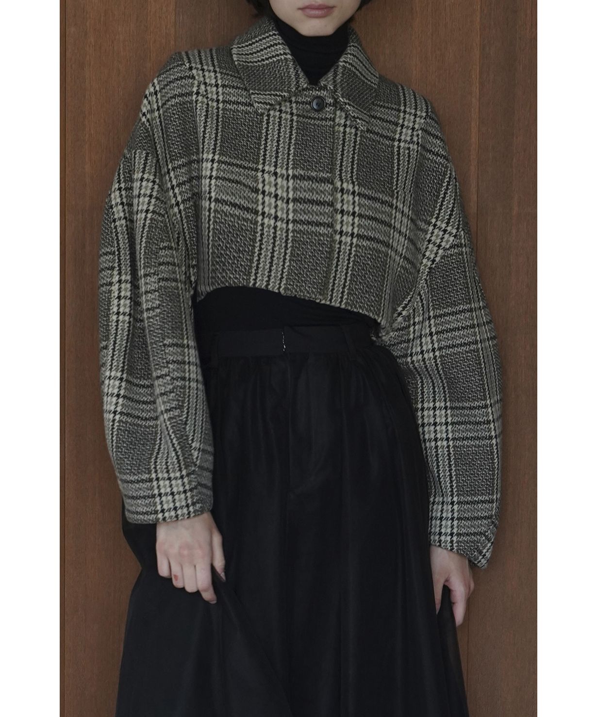 CLANE/クラネ】ROUND SLEEVE SHORT JACKET